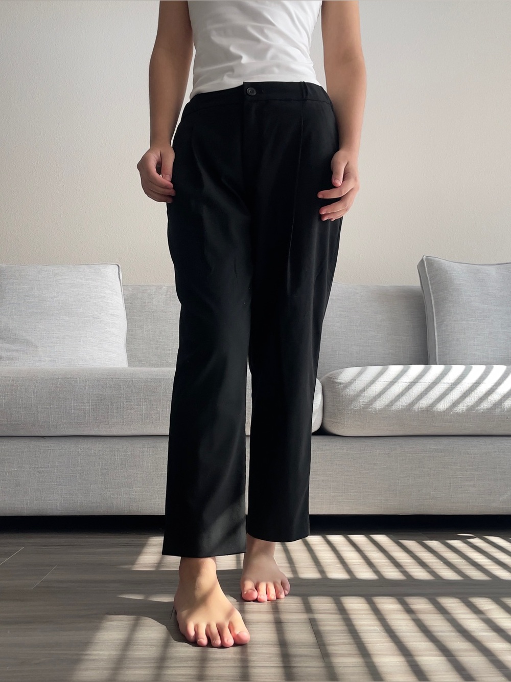 Uniqlo Black Tailored Trousers
